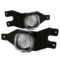 Thumbnail for Spyder Ford F250/F350 99-04/Ford Excursion 00-05 LED Fog Lights w/Switch Clear FL-LED-FF25001-C