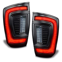 Thumbnail for Oracle Lighting 16-23 Gen 3 Toyota Tacoma Black Series Flush Style LED Tail Lights SEE WARRANTY