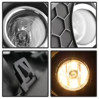 Thumbnail for Spyder Honda Accord 2013-2015 2Dr OEM Fog Lights W/Switch- Clear FL-HA2013-2D-C
