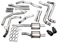 Thumbnail for AWE 25+ RAM 1500 3.0TT 0FG Catback Touring Exhaust - Diamond Black Tips