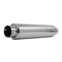 Thumbnail for MBRP Universal Quiet Tone Muffler 4in Inlet/Outlet 24in Body 6in Dia 30in Overall T409