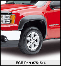 Thumbnail for EGR 07-13 GMC Sierra LD 6-8ft Bed Rugged Look Fender Flares - Set (751514)