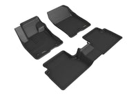 Thumbnail for 3D MAXpider 21-24 Ford Bronco Sport Kagu 1st / 2nd Row Floormats - Black