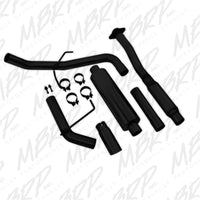 Thumbnail for MBRP 11-14 Ford F150 3in Cat Back Single Side Exit Black Coated Exhaust System