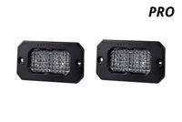 Thumbnail for Diode Dynamics Stage Series 2in LED Pod Pro - White Combo Flush ABL (Pair)