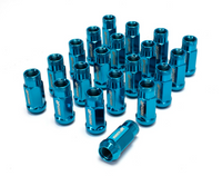 Thumbnail for Wheel Mate WM14R 14x1.50 Lug Nuts Blue 20 PCS
