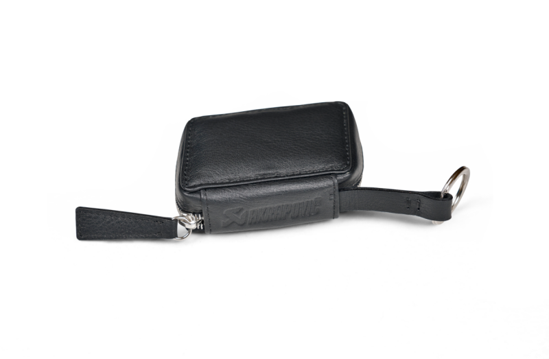 Akrapovic Leather Car Key Case - Black