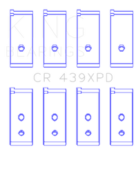 Thumbnail for King Honda B-Series Dowel (Size STDX) Performance Rod Bearing Set