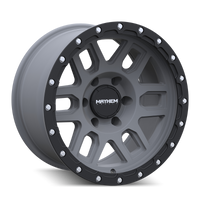 Thumbnail for Mayhem 8304 Delta 20x9 / 8x170 BP / -12mm Offset / 125.2mm Hub Matte Gunmetal- Matte Black Lip Wheel