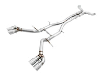 Thumbnail for AWE Tuning 16-19 Chevy Camaro SS Resonated Cat-Back Exhaust -Track Edition (Quad Chrome Silver Tips)