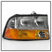 Thumbnail for xTune 98-01 GMC Jimmy S15 (w/Fog Lights) OEM Headlights w/Amber Bumper - Chrm (HD-JH-GS1598-OE-C)