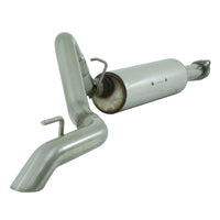 Thumbnail for MBRP 04-06 Jeep Wrangler (TJ) Unlimited 4 0L I-6 Cat Back Single T409 Exhaust