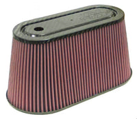 Thumbnail for K&N Universal Air Filter with Carbon Fiber Top & Base-6in Base O/S W x 3.938in Top O/S W x 6in H