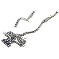 Thumbnail for Remark 2023+ Honda Civic Type-R (FL5) Triple Tip Catback Exhaust w/ Triple Tip & Front Pipe