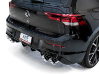 Thumbnail for AWE MK8 Volkswagen Golf R 3in Track Edition Quad Exhaust - Chrome Silver Tips