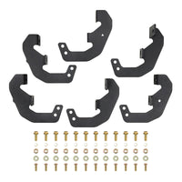 Thumbnail for Westin 15-25 Ford F-150 SuperCrew/17-24 F-250/350 SDCC Outlaw Drop Running Boards - Tex. Blk