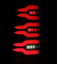 Thumbnail for AlphaRex 99-06 Chevrolet Silverado Sierra LUXX-Series LED Tail Lights Alpha-Black