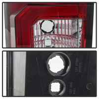 Thumbnail for Spyder 07-13 Toyota Tundra V2 Light Bar LED Tail Lights - Red Clear ALT-YD-TTU07V2-LB-RC