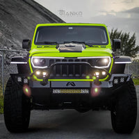 Thumbnail for Oracle VECTOR Series Full LED Grille - Jeep Wrangler JL/JT - NA SEE WARRANTY