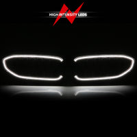 Thumbnail for Anzo 19-22 BMW 3 Series Black Housing Full LED Front Grille w/ Initiation & Running Light