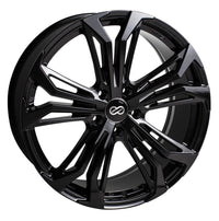 Thumbnail for Enkei Vortex 5 Wheel 18x8 38mm Offset 5x114.3 72.6mm Bore Black Paint Wheel
