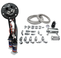 Thumbnail for Deatschwerks X2 Series Fuel Pump Hanger w/ Dual DW420 Pumps/PTFE Plumbing kit for 92-00 Honda Civic