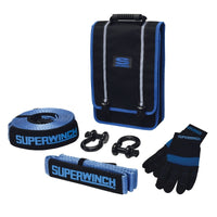 Thumbnail for Superwinch Getaway Recovery Kit (Incl. Bow Shackles/Tree Trunk Protec/Recovery Strap/Gloves/Bag)