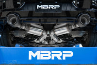 Thumbnail for MBRP 23-24 Nissan Z 3.0L Armor Pro T304 Stainless Steel 3in Cat-Back Dual Rear Exit w/ 5in OD CF Tip