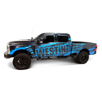 Thumbnail for Westin 15-25 Ford F-150 SuperCrew / 17-25 F-250/350 CC AT6 Running Boards - Black