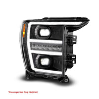 Thumbnail for Anzo 21-23 Ford F150 LED Projector Headlight w/Switchback+Sequential - Black (Passenger Side Only)