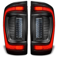 Thumbnail for Oracle Lighting 16-23 Gen 3 Toyota Tacoma Black Series Flush Style LED Tail Lights SEE WARRANTY