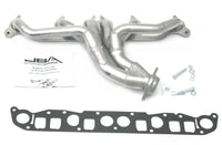 Thumbnail for JBA 91-99 Jeep 4.0L 1-1/2in Primary Silver Ctd Cat4Ward Header