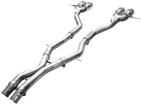 Thumbnail for AWE Tuning 23-24 BMW G87 M2 Track Edition Exhaust - Chrome Silver Tips