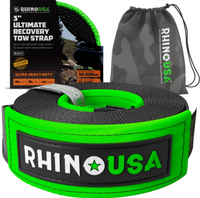 Thumbnail for Rhino USA 2 X 20  Ultimate Recovery Tow Strap