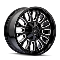 Thumbnail for ION Type 152 20x9 / 6x139.7 BP / 0mm Offset / 106mm Hub Black/Milled Wheel