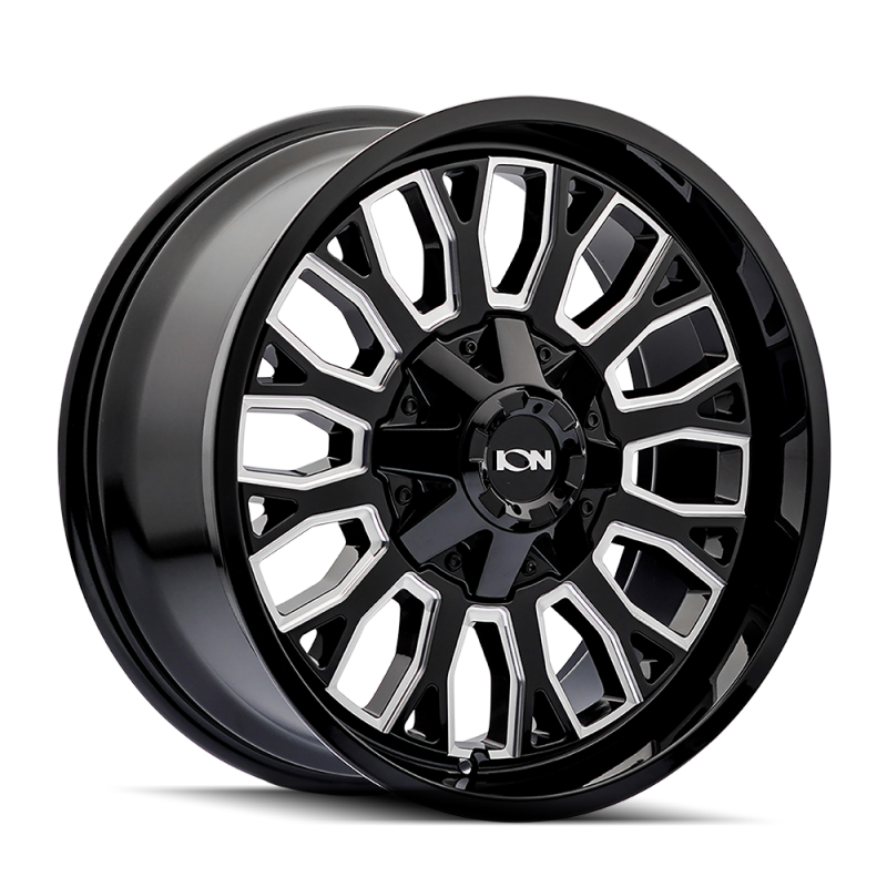 ION Type 152 20x9 / 8x165.1 BP / 0mm Offset / 125.2mm Hub Black/Milled Wheel