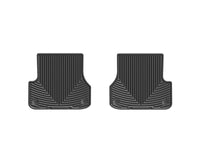 Thumbnail for WeatherTech 12+ Audi A6/S6 Rear Rubber Mats - Black