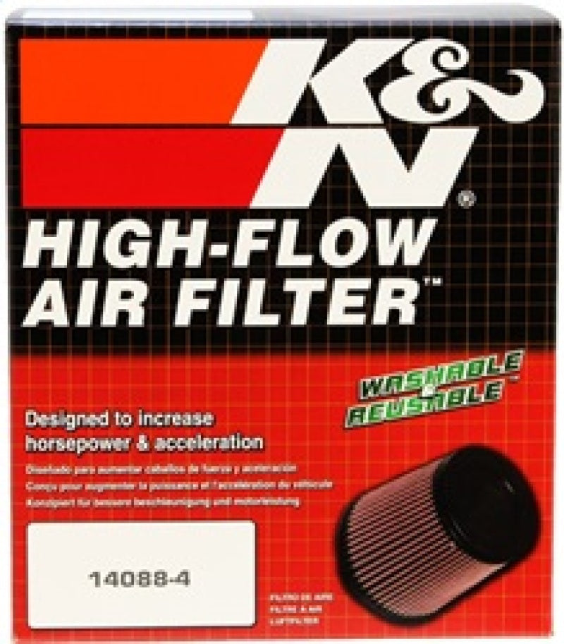 K&N Filter Universal X Stream Clamp-On 2.75in Flange ID / 6in Base OD / 5in Top OD / 5.5in Height