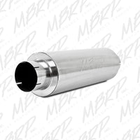 Thumbnail for MBRP Universal Quiet Tone Muffler 5in Inlet /Outlet 8in Dia Body 31in Overall