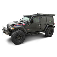 Thumbnail for Westin 18-26 Jeep Wrangler 4dr Outlaw Drop Running Boards - Tex. Blk