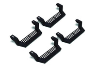 Thumbnail for Rampage 1999-2019 Jeep Rock Rail Short Step Universal 4 Piece Set - Black