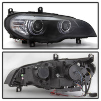 Thumbnail for Spyder 07-10 BMW X5 E70 (HID Models Only) Projector Headlights - Black PRO-YD-BMWE7007-AFSHID-BK