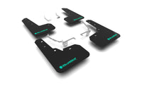 Thumbnail for Rally Armor 13-17 Subaru Crosstrek XV Black UR Mud Flap w/Teal Altered Font Logo