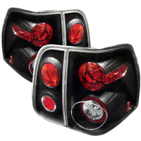 Thumbnail for Spyder Lincoln Navigator 03-06 Euro Style Tail Lights Black ALT-YD-LN03-BK