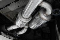 Thumbnail for MBRP 2022 Kia Stinger 3.3L T304 SS Cat-Back Exhaust- Dual Split Rear Quad Outlet Uses Factory Bezels