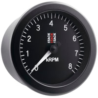 Thumbnail for Autometer Stack Sport 88mm 0-8K RPM Tachometer - Black