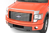 Thumbnail for AVS 09-14 Ford F-150 (Excl. Raptor) Aeroskin Low Profile Hood Shield - Chrome