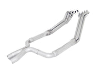 Thumbnail for Stainless Works 2005-10 Mustang GT 1-3/4in Headers 3in High-Flow Cats X-Pipe Factory Connection
