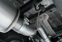 Thumbnail for MBRP 2019 Ford Ranger Ecoboost 2.3L 4in OD Tip Single Side Exit 3in Black Coated Cat Back