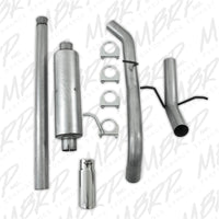 Thumbnail for MBRP 2009 Chev/GMC 1500 4.8/5.3L EC/CC (excluding 8 bed) Cat Back Single Side